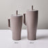 Era 40 Oz Tumbler with Handle and Straw | 100% Leakproof Insulated Tumbler with Lid and Straw | Made of Stainless Steel | Cup Holder Friendly Base | 40Oz (Lilac Dusk)