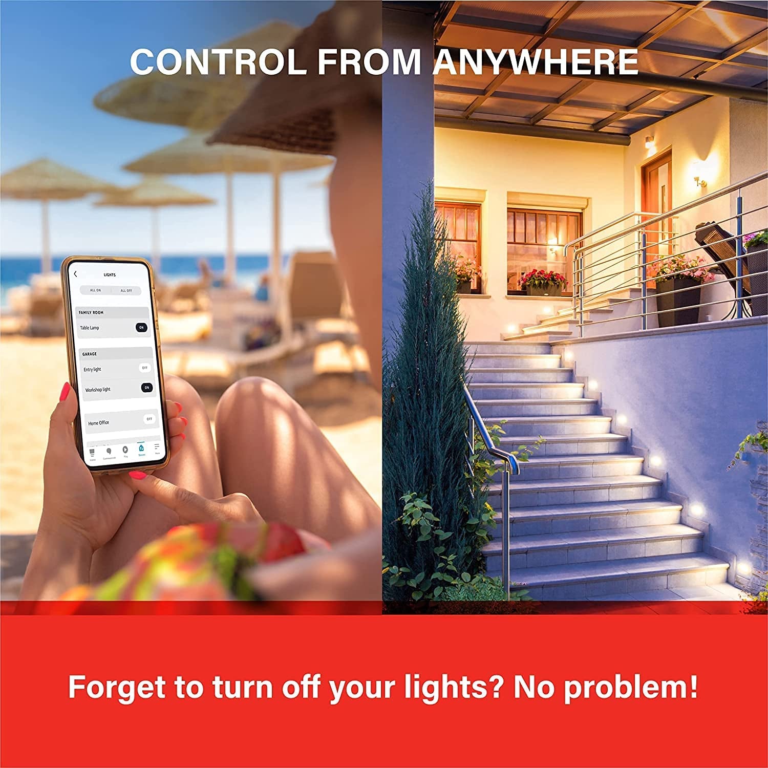LED Light Bulbs 100W Equivalent, 1500LM Bluetooth Mesh, Smart Bulbs That Work with Alexa Only, A19 5000K Dimmable, High Brightness, No Hub Required, 4 Pack
