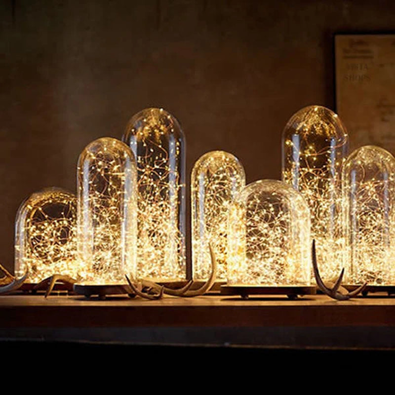 Mini Fiery 100 Lights Shine like Firebugs with Solar Power 2/ Pak