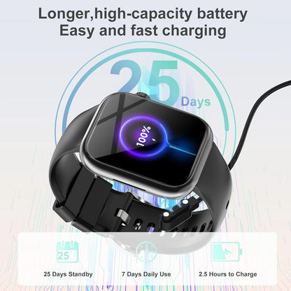 Smart Watch Answer/Make a Call Bluetooth Smart Watch for IOS Android Men&