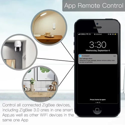 Tuya Zigbee/Ble Smart Gateway Hub Smart Home Bridge Smart Life APP Wireless Remote Controller Works with Alexa Google Home