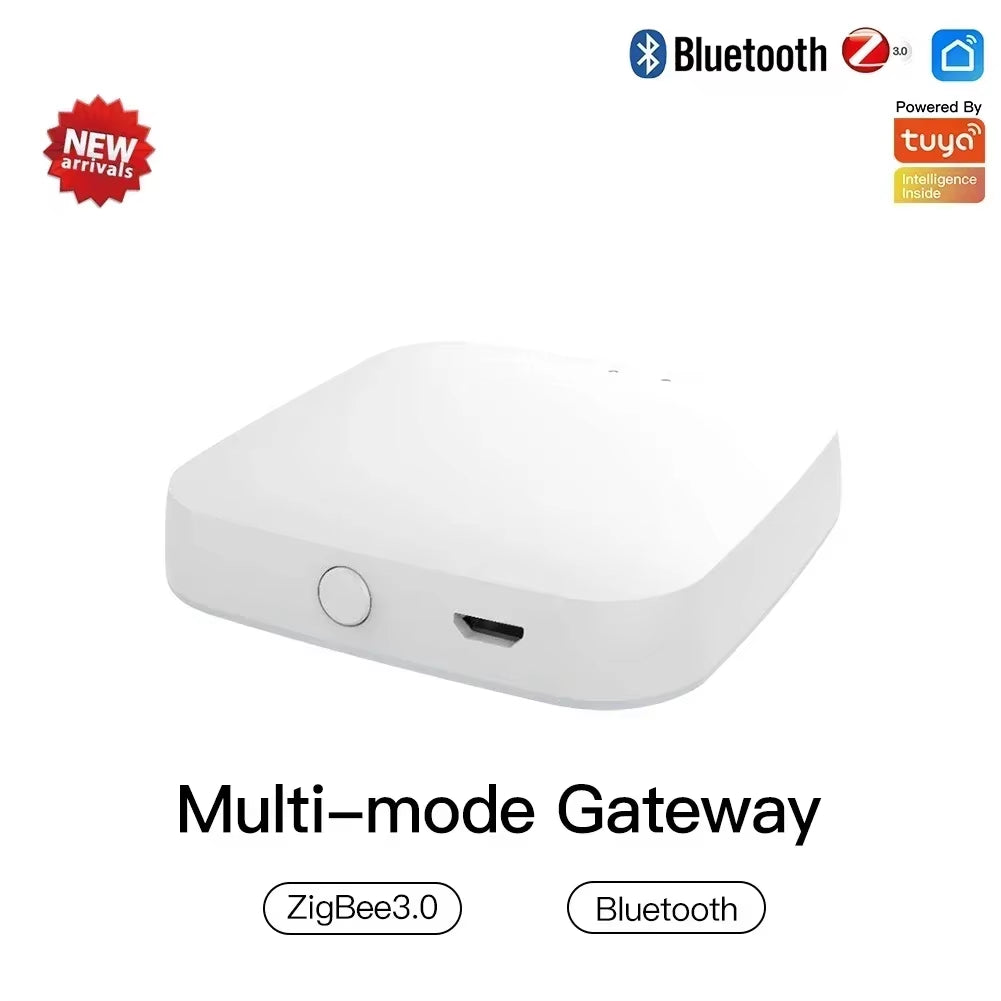 Tuya Zigbee/Ble Smart Gateway Hub Smart Home Bridge Smart Life APP Wireless Remote Controller Works with Alexa Google Home