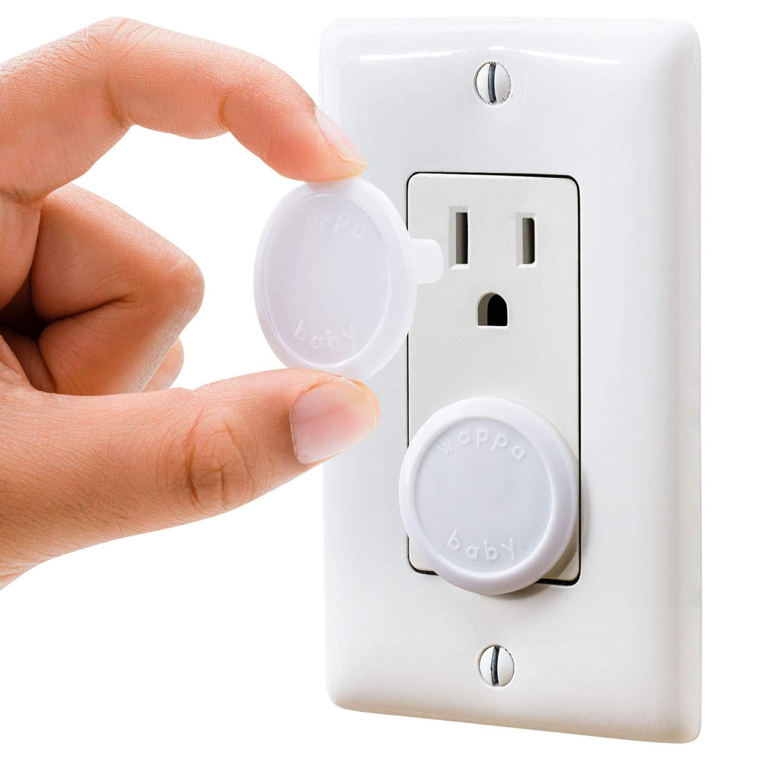 Outlet Covers Baby Proofing (50 Pack) Safe &amp; Secure Electric Plug Protectors | Sturdy Childproof Socket Covers for Home &amp; Office | Easy Installation | Protect Toddlers &amp; Babies | White