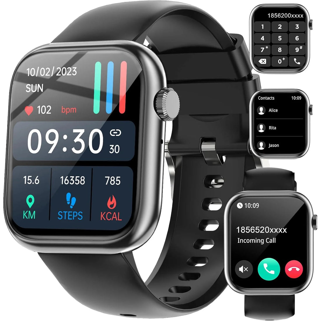 Smart Watch Answer/Make a Call Bluetooth Smart Watch for IOS Android Men&