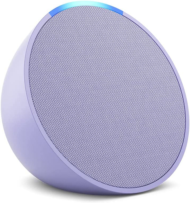 Echo Pop (Newest Model), Our Smallest Alexa Speaker, Fits in Any Room, Lavender Bloom