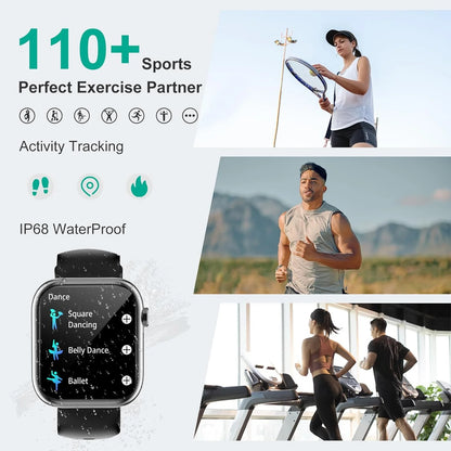 Smart Watch Answer/Make a Call Bluetooth Smart Watch for IOS Android Men&